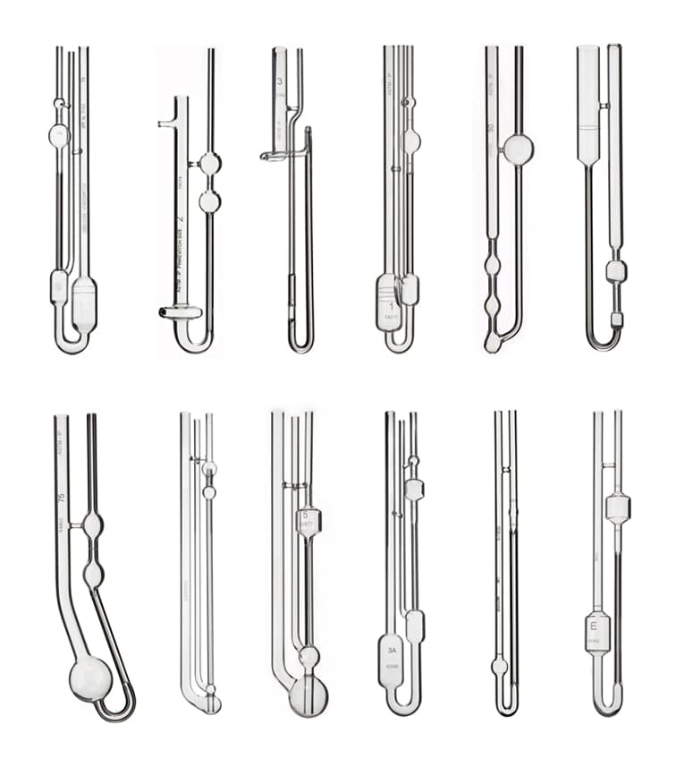 Glass Capillary Viscometers