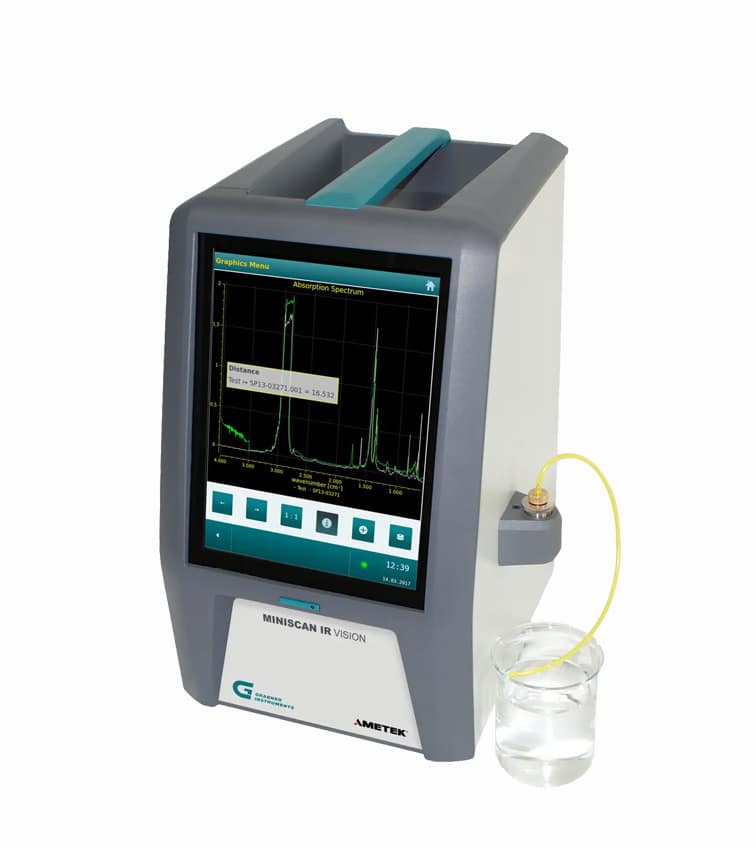 Miniscan IR Vision Fuel Analyzer - Biolab Analysis Systems