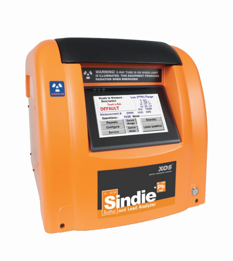 Sindie+Pb MWDXRF Sulfur & Lead Content Analyzer