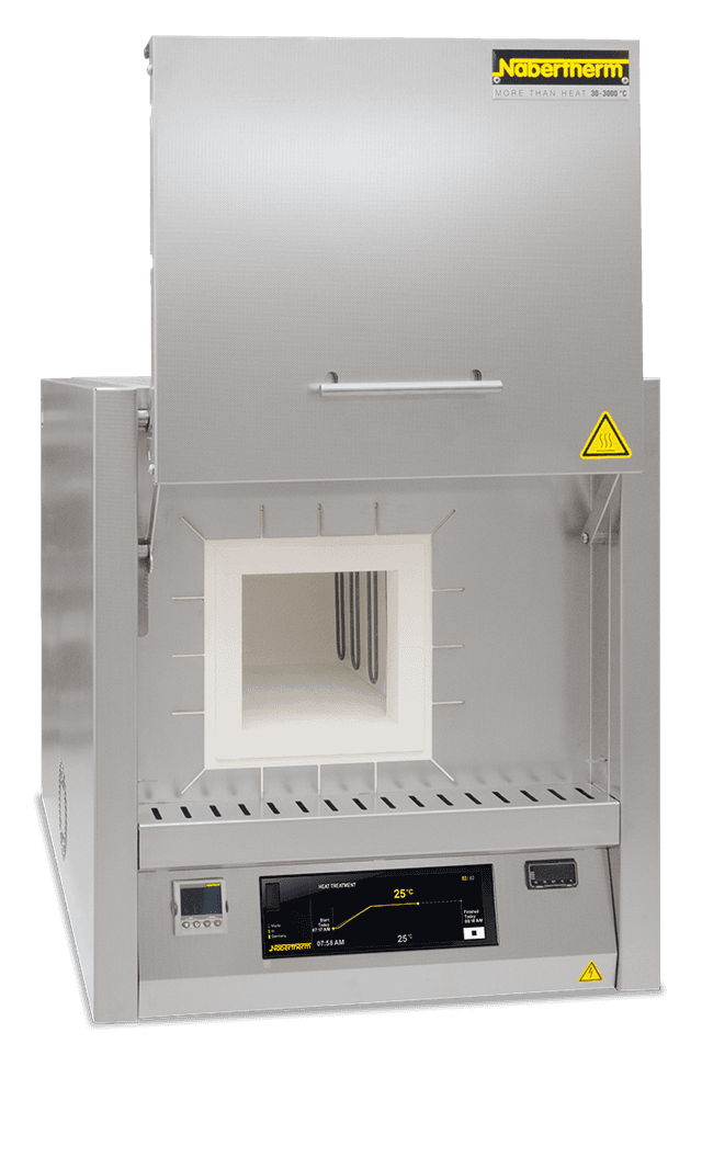 Nabertherm Combi High-Temperature Furnace LHT 08/17 BO up to 1750 °C with integrated catalytic post combustion