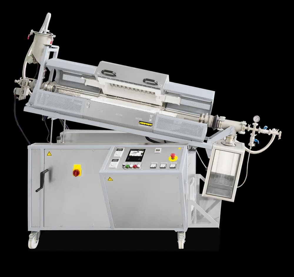 Rotary Tube Furnaces for Processes with Continuous Movement up to 1300 °C