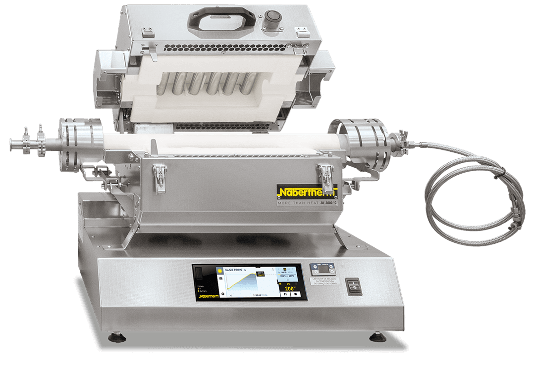 Split-Type Tube Furnaces for Horizontal and Vertical Operation up to 1300 °C