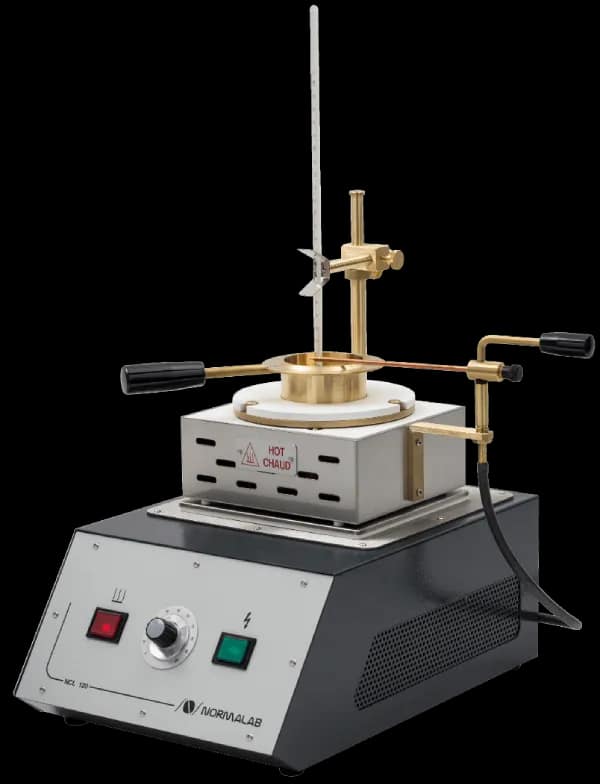 Normalab NCL 120, Manual solution for flash point testing