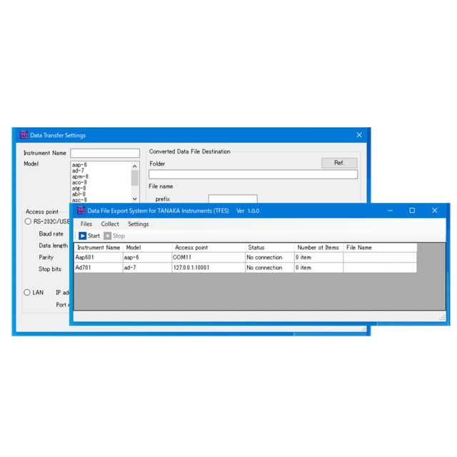 Tanaka Data File Export System